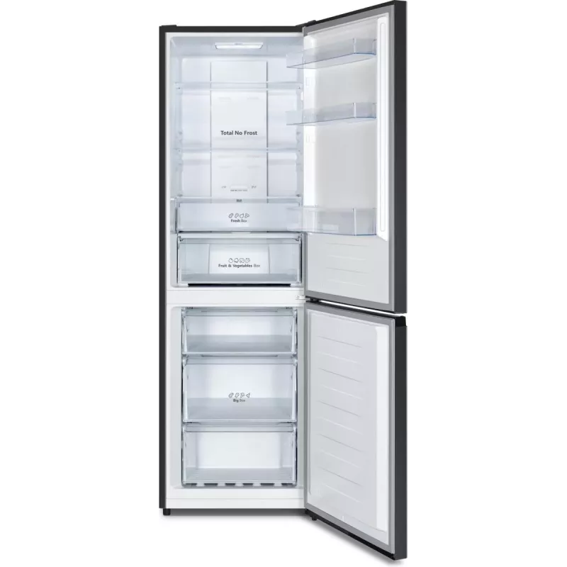 Hisense RB390N4BFC laisvai pastatomas šaldytuvas, 304 L, juodas