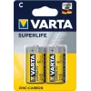 Varta Superlife C cinko-anglies vienkartinė baterija, C dydis, 1,5 V, 50 mm