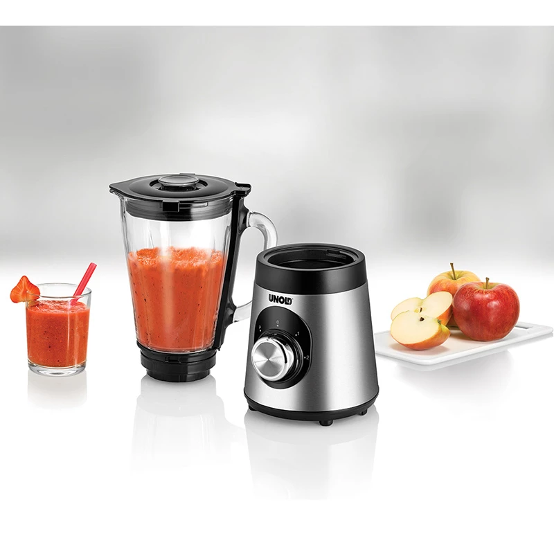 Unold Edel stalinis blenderis 1,5 l 500 W juodas, nerūdijantis plienas, permatomas
