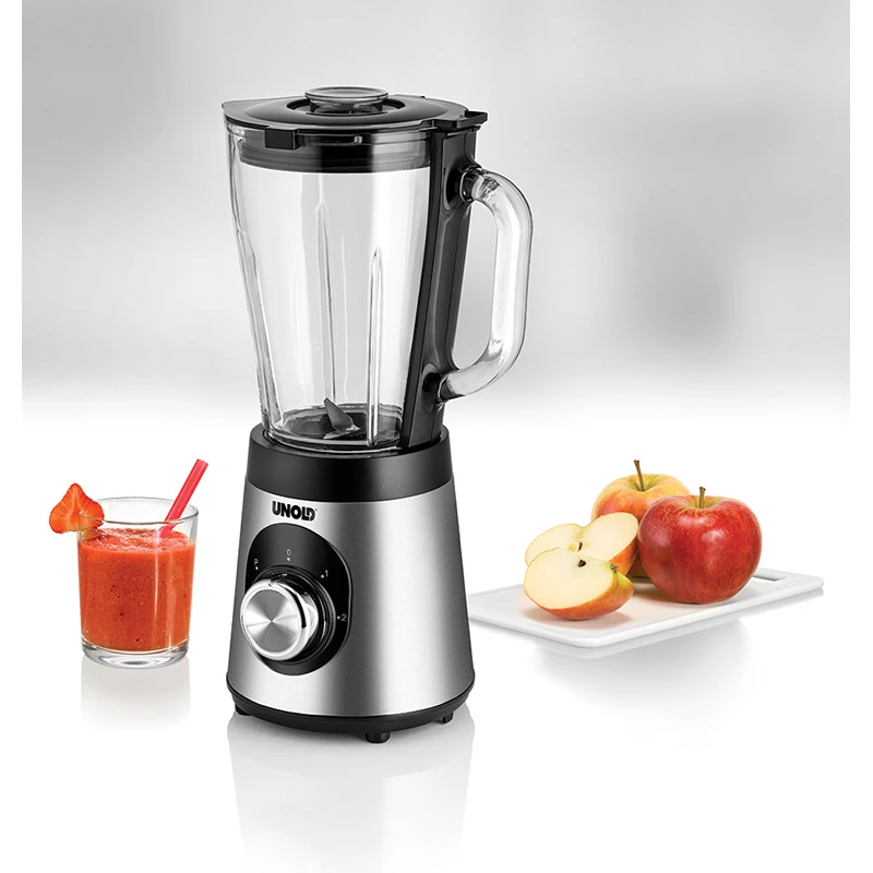 Unold Edel stalinis blenderis 1,5 l 500 W juodas, nerūdijantis plienas, permatomas