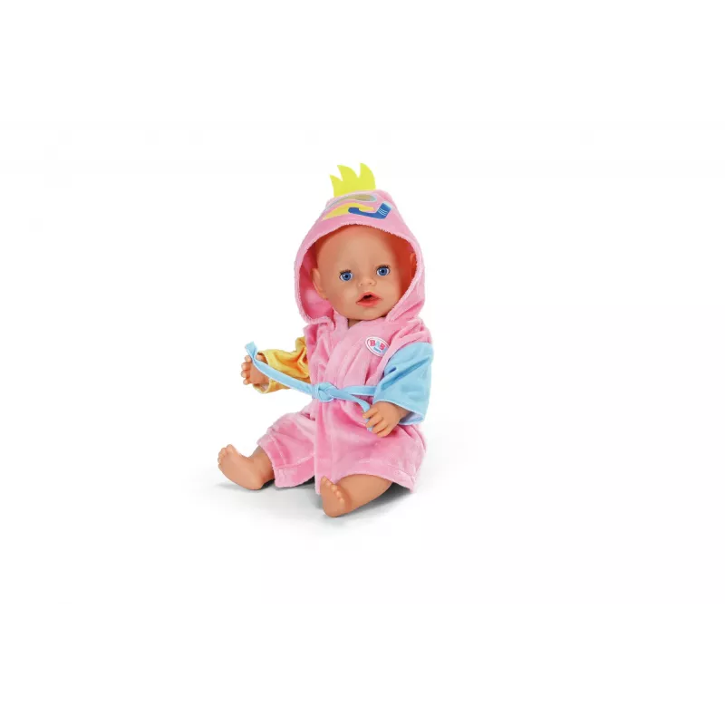 BABY born maudymosi chalatas 43 cm lėlei