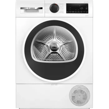 Bosch Serie 6 WQG241001 džiovintuvas Laisvai pastatomas Pakrovimas iš priekio 9 kg Baltas