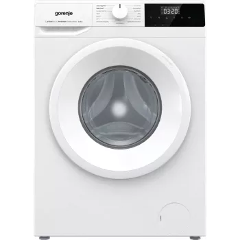 Skalbimo mašina Gorenje WNHPI62SCPS/DE, priekinė, 6 kg, 1200 aps./min., balta
