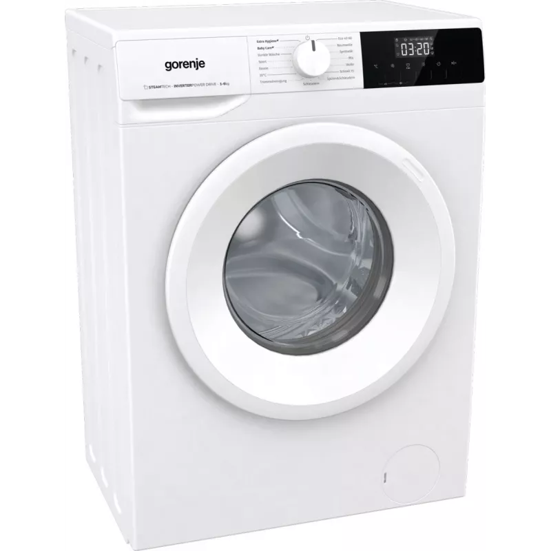 Skalbimo mašina Gorenje WNHPI62SCPS/DE, priekinė, 6 kg, 1200 aps./min., balta