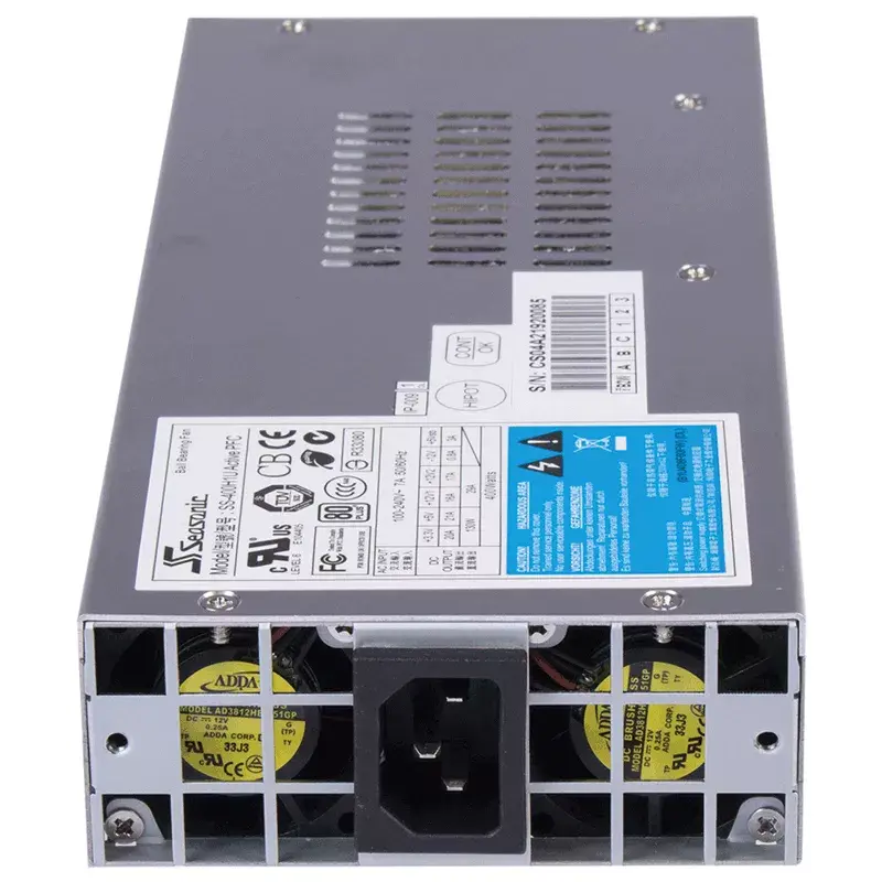 Seasonic SS-400H1U 400 W maitinimo šaltinis, pilkas, aktyvusis PFC