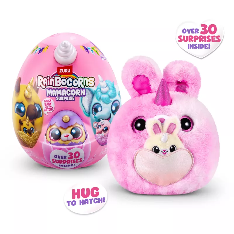 Zuru Rainbocorn Mamacorn Surprise – kolekcinė minkšta figūrėlė su staigmena