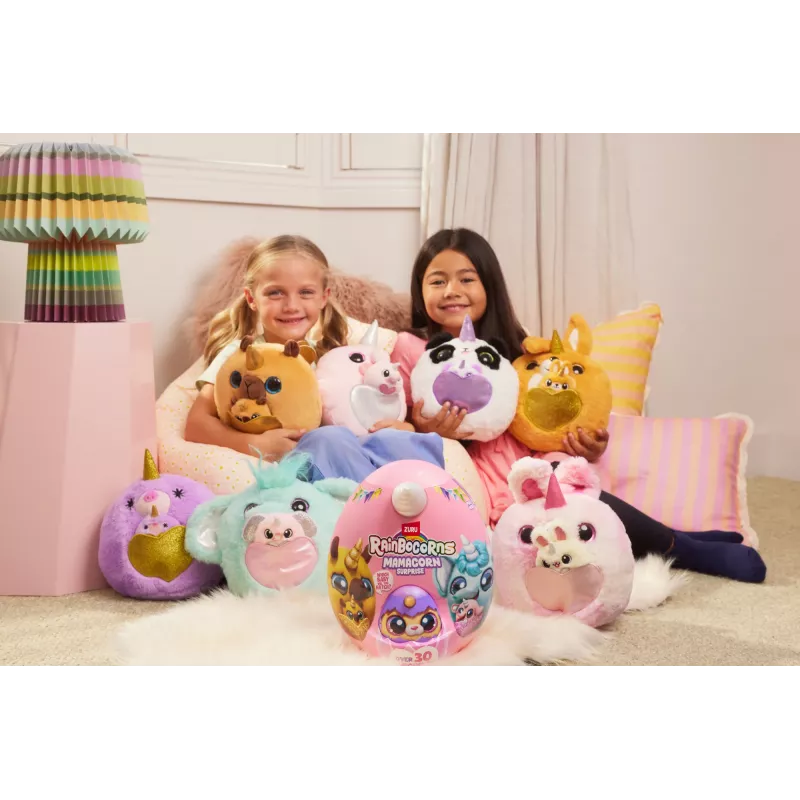 Zuru Rainbocorn Mamacorn Surprise – kolekcinė minkšta figūrėlė su staigmena