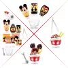 Mini Brands Create Disney Snacks Series 1 kapsulė, virtuvė, 8 m., baterijos įskaičiuotos, LR44, įvairiaspalvė