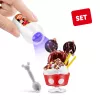 Mini Brands Create Disney Snacks Series 1 kapsulė, virtuvė, 8 m., baterijos įskaičiuotos, LR44, įvairiaspalvė