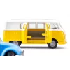 Automobilių modelių rinkinys Siku VW T1 su priekaba ir VW Beetle, surinktas 1:50, dydis 42×200×51 mm