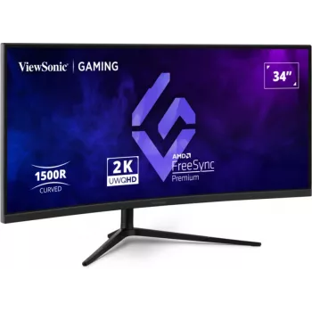 Monitorius ViewSonic VX3418C-2K 86,4 cm (34 colių) 3440 x 1440 UltraWide Quad HD juodas