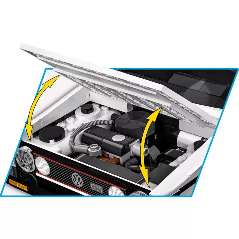 Modelio rinkinys Cobi Volkswagen Golf GTI 1976–1983 Executive Edition, mastelis 1:12