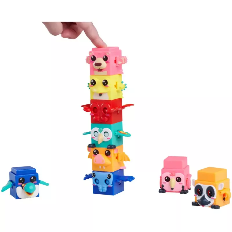 Žaislinių figūrėlių rinkinys, Simba-Dickie Bloxies Series 2 – 4 skirtingos figūrėlės