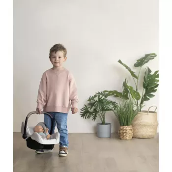 Lėlės automobilinė kėdutė Simba-Dickie Maxi-Cosi, smėlio spalvos – aksesuaras lėlėms