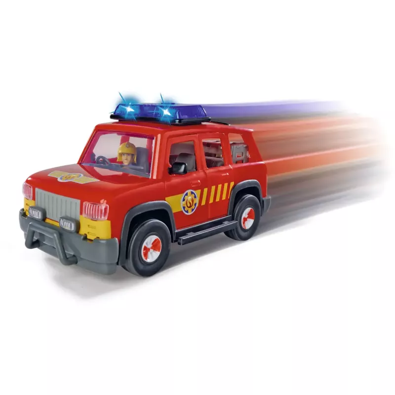Simba-Dickie Fireman Sam Pirmosios pagalbos automobilis – žaidimų automobilis gelbėjimo vaidmenų žaidimams