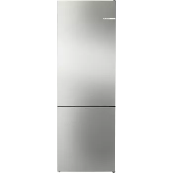 Bosch Serie 4 KGN492IAF šaldytuvas-šaldiklis, laisvai pastatomas, 440 L, nerūdijantis plienas