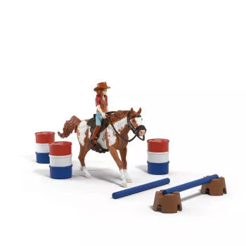 Schleich HORSE CLUB Hannah's Western Adventures žaidimo rinkinys