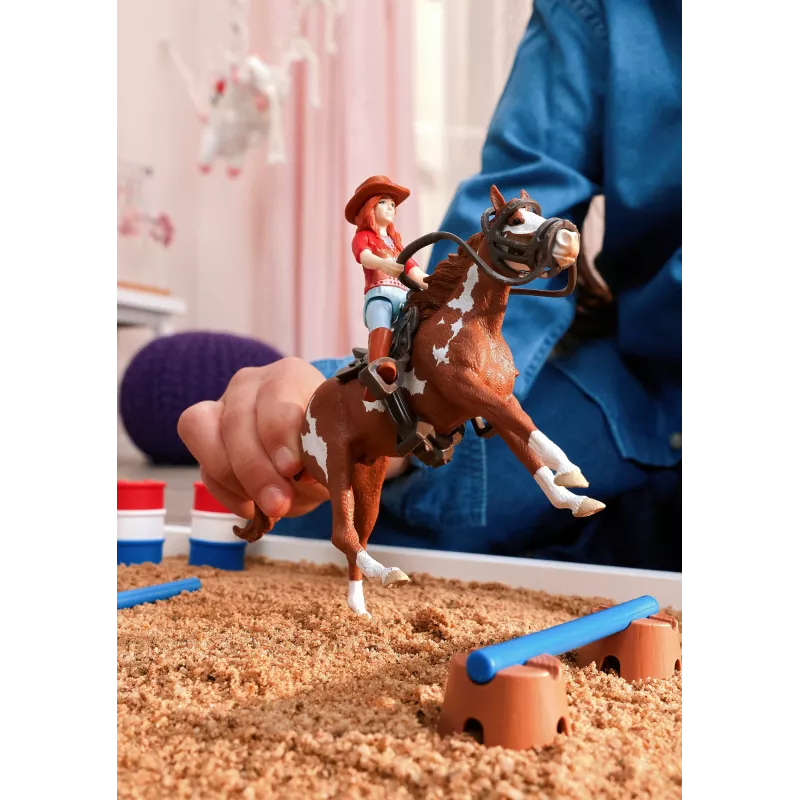 Schleich HORSE CLUB Hannah's Western Adventures žaidimo rinkinys