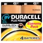 Duracell Plus Power vienkartinė baterija 9V šarminė
