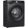 Hisense WD3S8043BB3 skalbyklė su džiovinimo funkcija, laisvai pastatoma, juoda