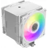 Procesoriaus aušintuvas SCYTHE Mugen 6 Dual Fan White ARGB Edition, du 120 mm ventiliatoriai, baltas