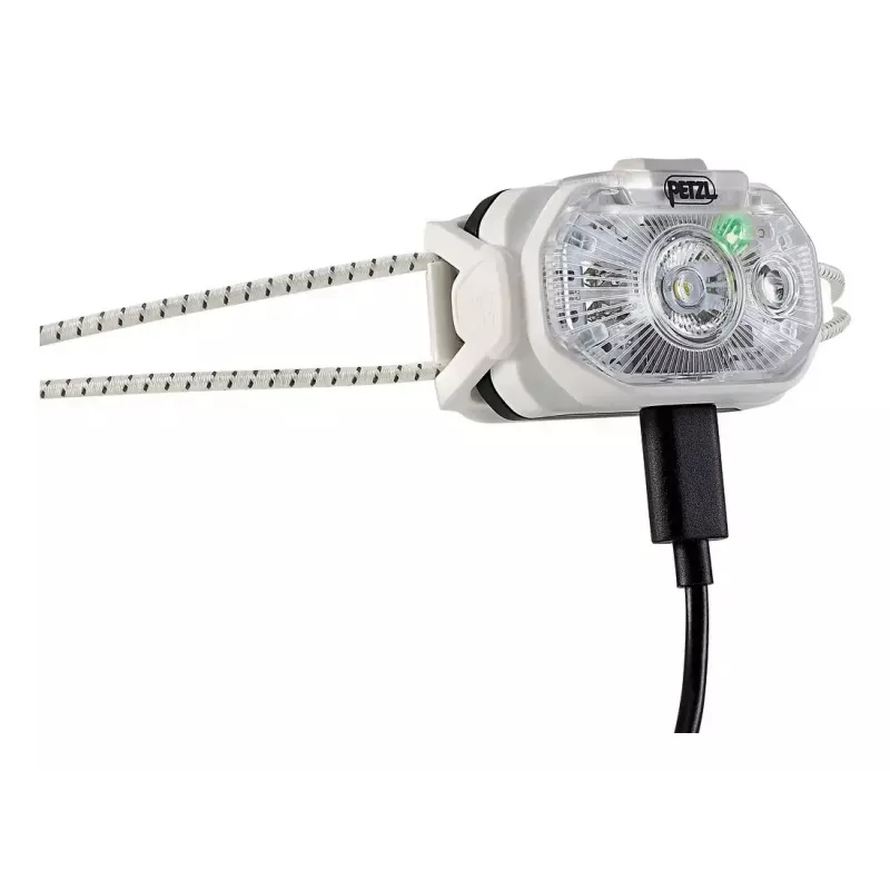 Petzl Swift LT Green — LED galvos žibintuvėlis, IPX4, 880 mAh baterija, 3 h veikimo laikas