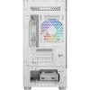 Bokštinis kompiuterio korpusas AEROCOOL Viewport Mini-G-WT-v4 ARGB su dviem grūdinto stiklo plokštėmis, baltas
