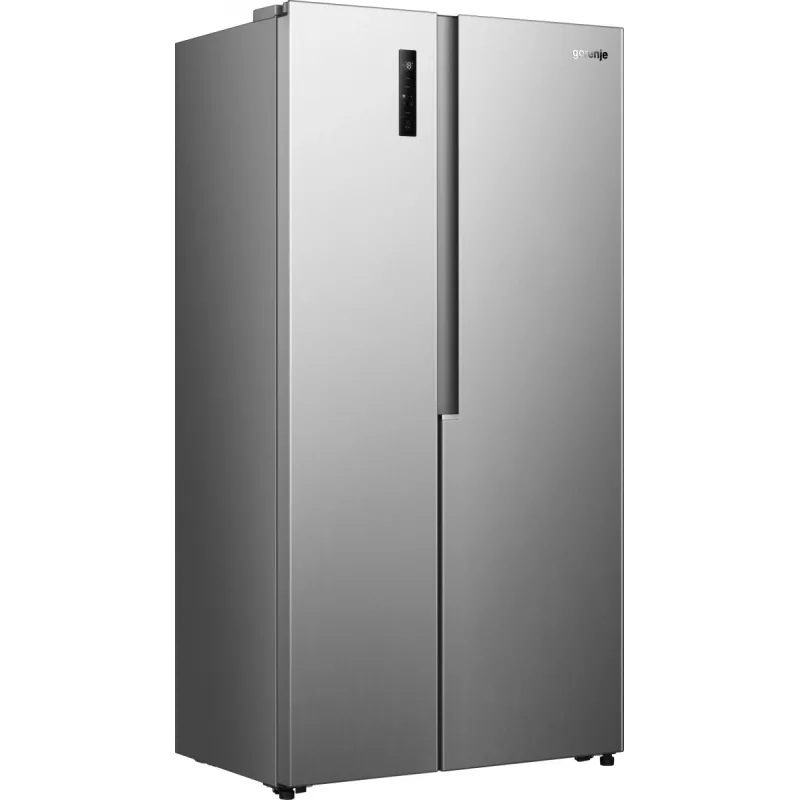 Šaldytuvas Gorenje NRS917E41X SI, laisvai pastatomas, American door, pilkas, 2 durys, jutiklinis valdymas, LED