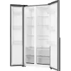 Šaldytuvas Gorenje NRS917E41X SI, laisvai pastatomas, American door, pilkas, 2 durys, jutiklinis valdymas, LED