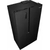 Šaldytuvas Gorenje HZF55082 NRS917E41BX G400, laisvai pastatomas, American door, juodas, 2 durys, liečiamas valdymas, LED