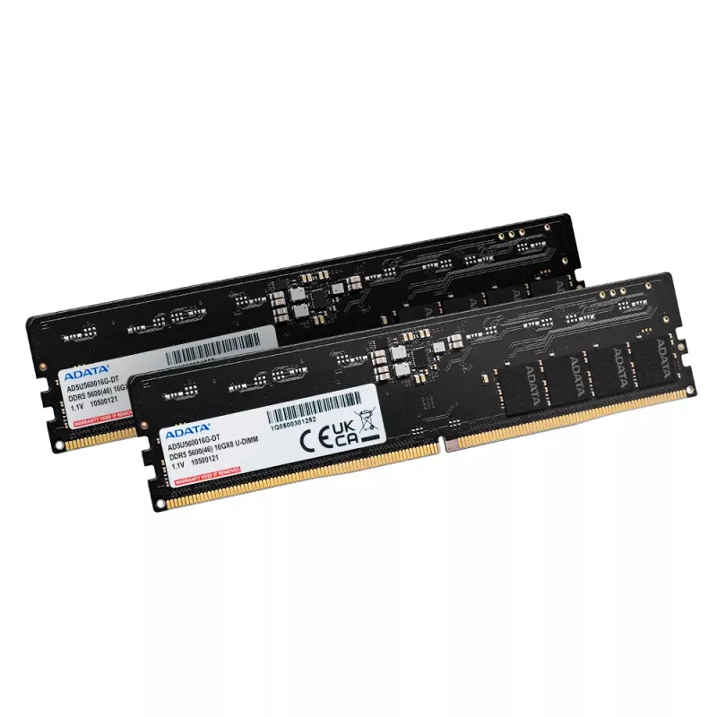 ADATA DDR5 5600 U-DIMM atminties modulis 8 GB 2 x 4 GB 288 kontaktų DIMM