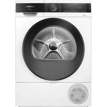 Siemens iQ500 WQ33G2D41 džiovyklė su šilumos siurbliu Laisvai pastatoma Pakrovimas iš priekio 9 kg Balta