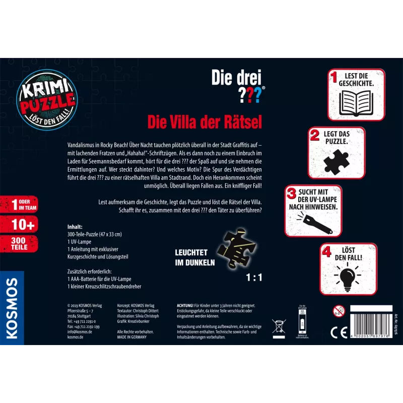 Kosmos 69797 Dėlionė 300 dalių Animaciniai filmai