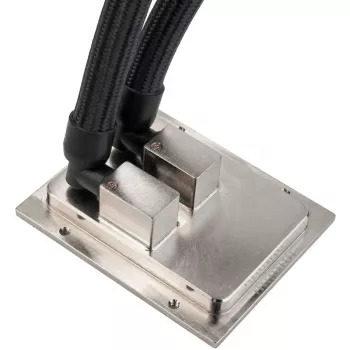 SILVERSTONE CPU AIO skystas aušintuvas SST-XE360PD (juodas/sidabrinis) 360mm radiatorius