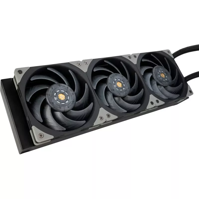 SILVERSTONE CPU AIO skystas aušintuvas SST-XE360PD (juodas/sidabrinis) 360mm radiatorius