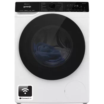 Gorenje WPNA84A2TS skalbyklė su priekiniu pakrovimu 8 kg 1400 aps./min Juoda, Balta
