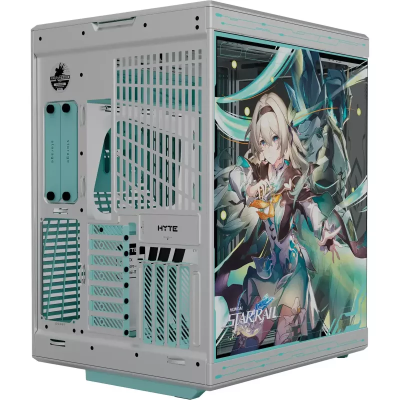 Kompiuterio korpusas HYTE Y70 Firefly Edition Grūdintas Stiklas — Mid-Tower ATX
