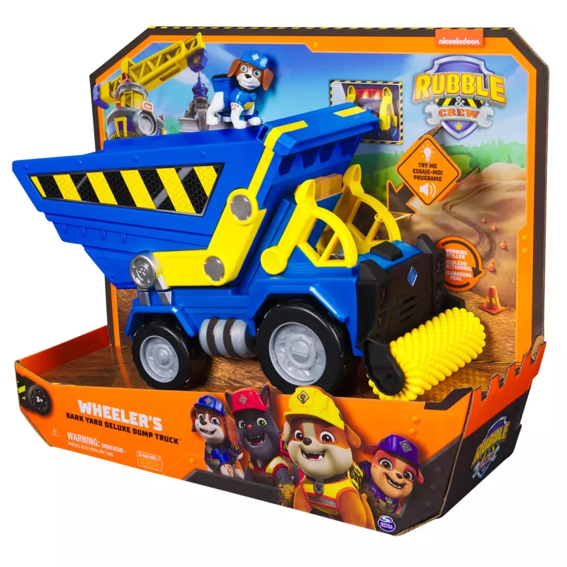 Rubble & Crew Bark Yard Deluxe Savivartis su šviesomis, garsais ir Wheeler veikėju