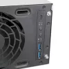 SilverStone SST-RM31 3U tvarkyklės korpusas serveriui, juodas
