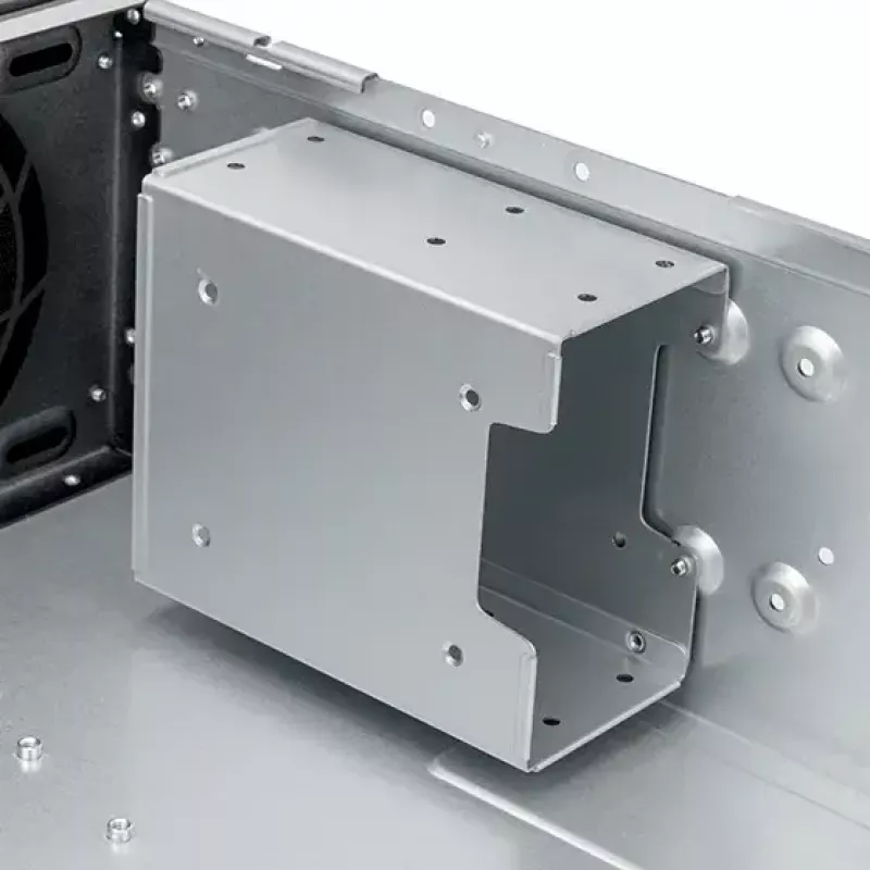 SilverStone SST-RM31 3U tvarkyklės korpusas serveriui, juodas