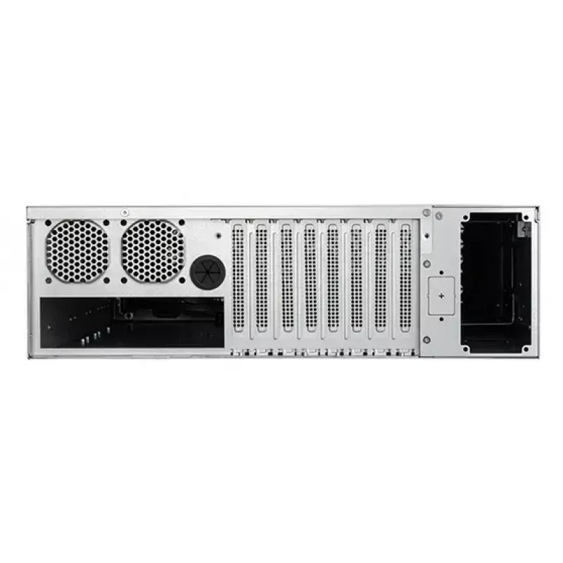 SilverStone SST-RM31 3U tvarkyklės korpusas serveriui, juodas