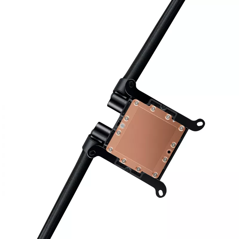 Vandens aušintuvas ASUS ProArt LC 240, 240 mm radiatorius, 2x120 mm ventiliatoriai, juodas, LGA1700/AM5/AM4/115x/1200