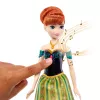 Disney Frozen dainuojanti Anna lėlė dainuoja „For the First Time in Forever“ 4 kalbomis