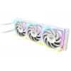Thermaltake MAGCurve 360 Ultra Snow skysčio aušinimo komplektas su ARGB ventiliatoriais