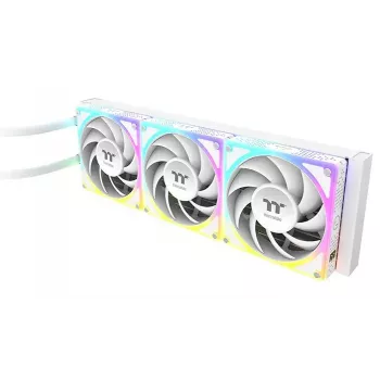 Thermaltake MAGCurve 360 Ultra Snow skysčio aušinimo komplektas su ARGB ventiliatoriais