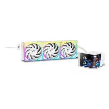 Thermaltake MAGCurve 360 Ultra Snow skysčio aušinimo komplektas su ARGB ventiliatoriais
