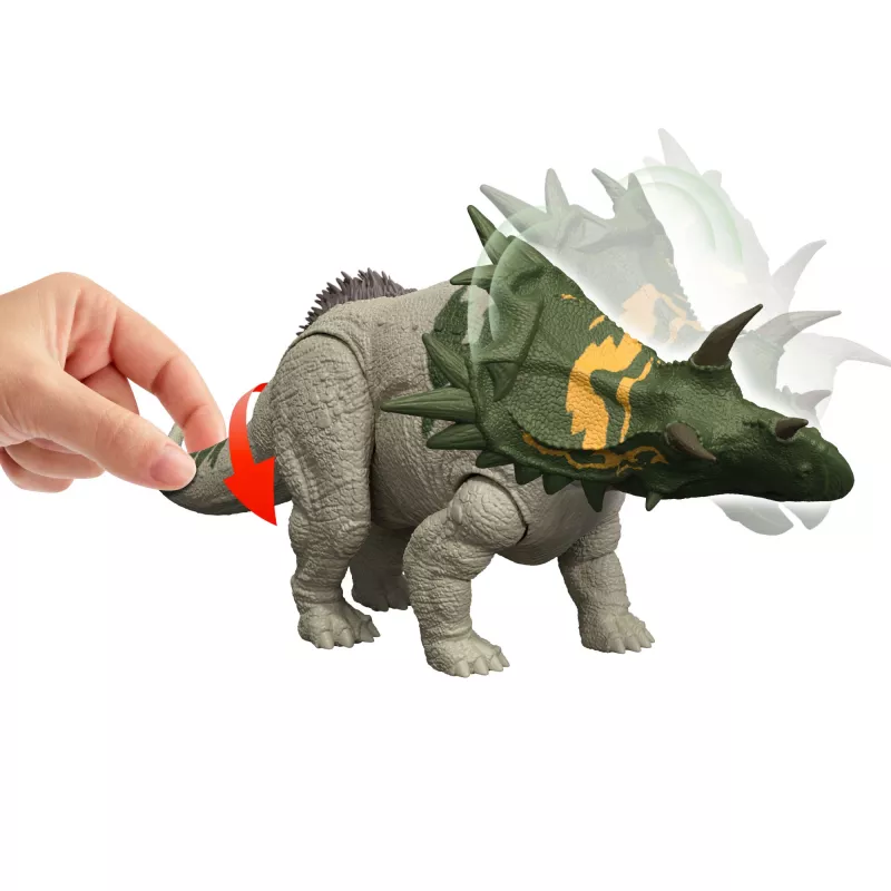 Žaislinė figūrėlė MATTEL Jurassic World Wild Roar Spiclypeus JGB89 – kolekcinis dinozauras