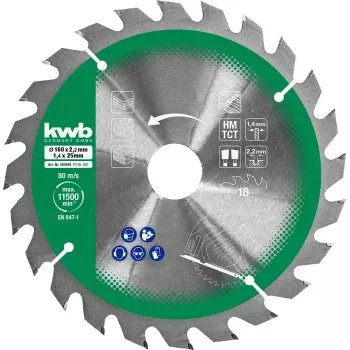 Pjūklelių diskų rinkinys Einhell-KWB 584795, Ø165 mm, anga 20 mm, 3 vnt., skirtas medžio drožlių plokštėms, kietmedžiui, fanerai, plastikui, minkštmedžiui