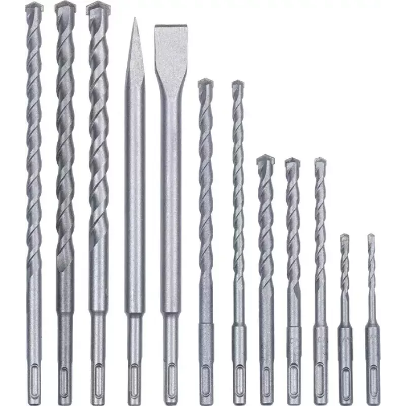 Gręžtų ir kaltų rinkinys KWB 240290 12 vnt 5 mm skersmens