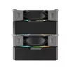 Aušintuvas CPU Montech NX600 ARGB, juodas, 120 mm ventiliatorius, ARGB apšvietimas